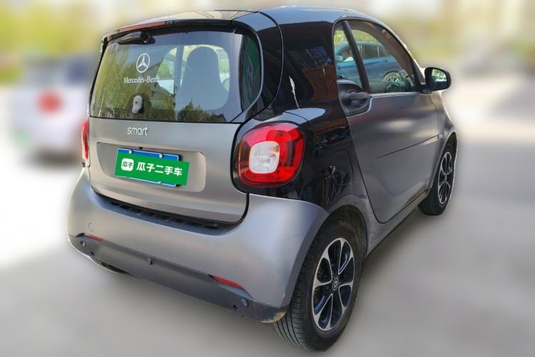 Used smart fortwo 2015 1.0L 52 kW Hardtop Passion Edition Rear Right 45 Deg