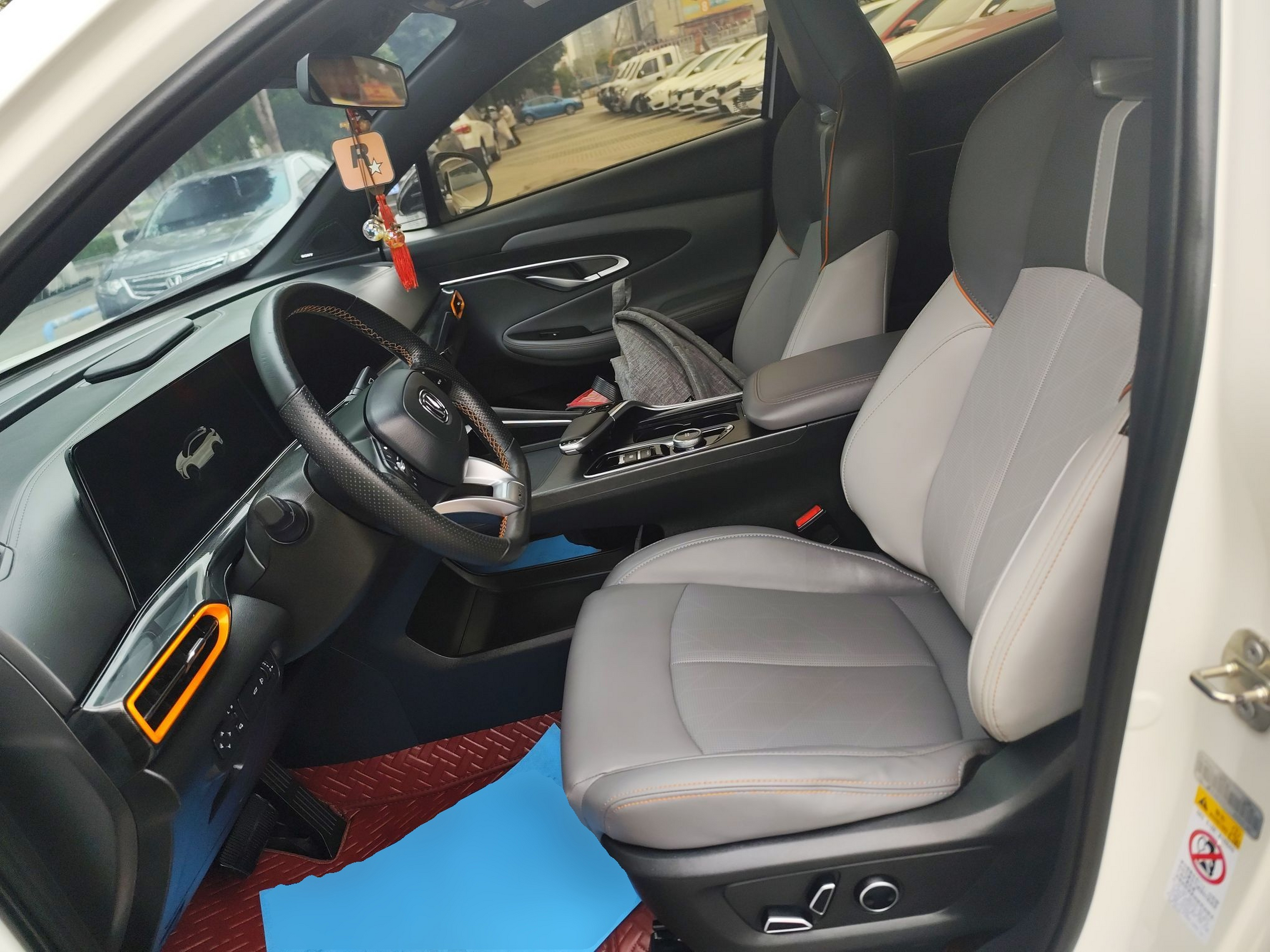 Avant de la voiture