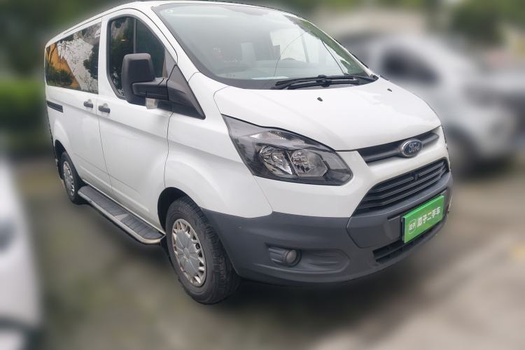 Used Ford Transit 2019 2.0T Diesel Multi-Purpose Commercial Vehicle Short Wheelbase Low Roof 6-Seater China VI Standard Front Right 45 Deg