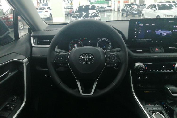 Used Toyota RAV4 2023 Dual-Engine 2.5L E-CVT Two-Wheel Drive Elite Plus Edition Steering Wheel