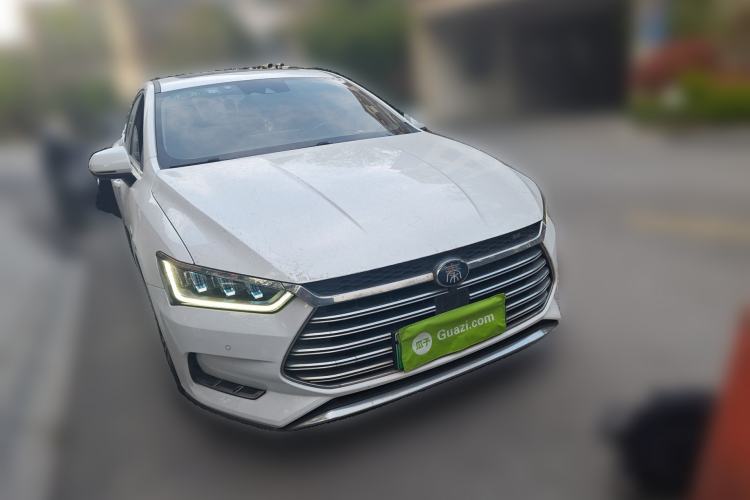 Used BYD Qin Pro New Energy 2018 DM 1.5TI Automatic Smart Connect Elite Model Front Right 45 Deg