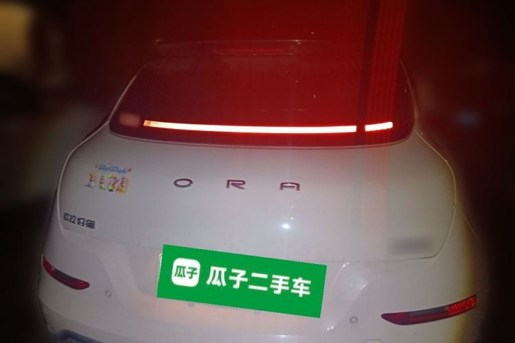 Used ORA Good Cat 2022 Morandi Edition 400km Standard Range Luxury Version Lithium Iron Phosphate Rear