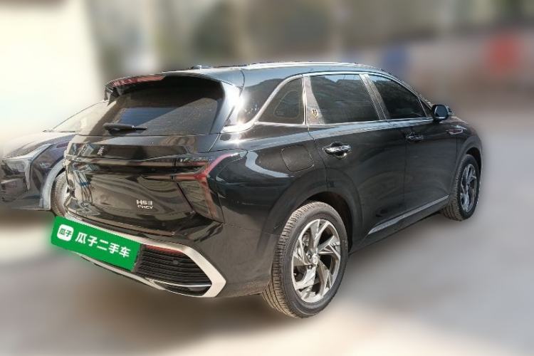 Used Hongqi HS3 PHEV 2024 PHEV 115km Jingwei Edition Rear Right 45 Deg