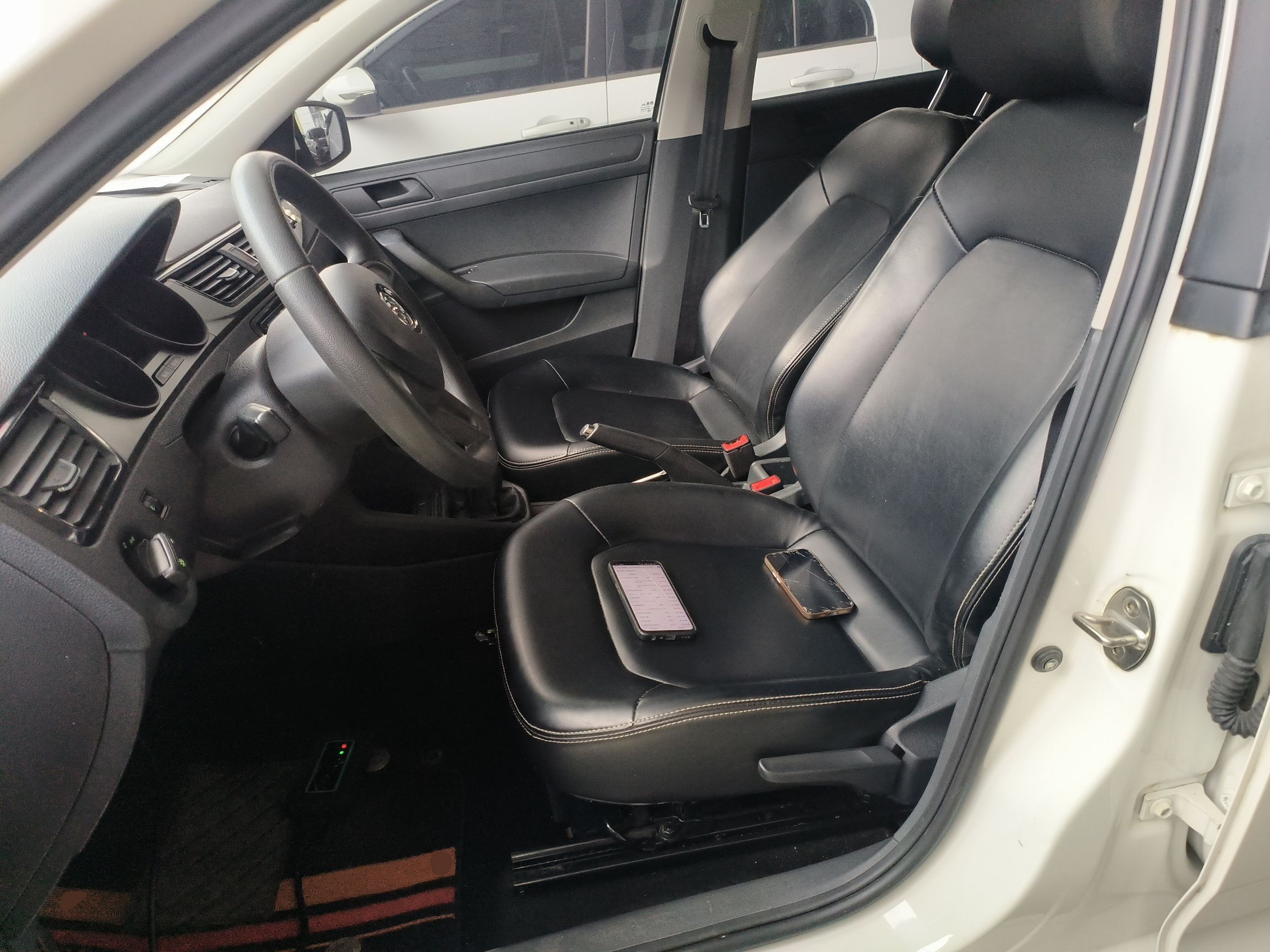 Avant de la voiture