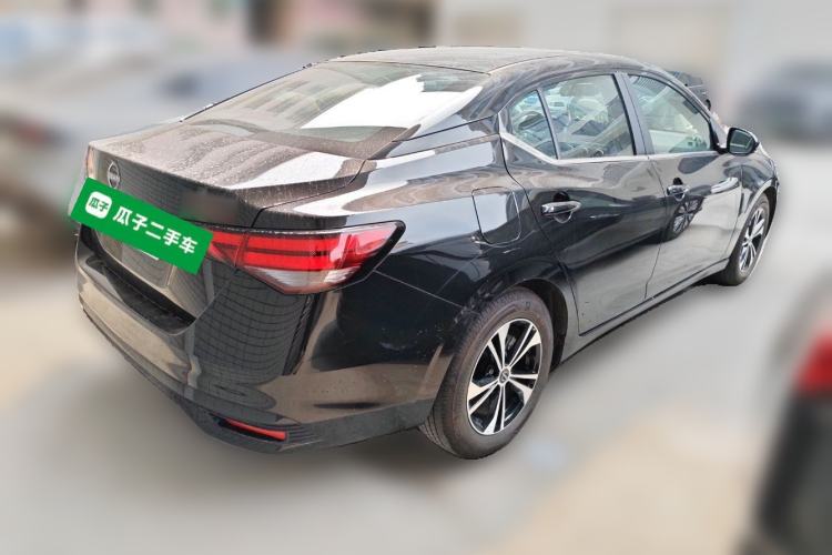 Used Nissan Sylphy 2023 1.6L CVT Black Gold Edition Rear Right 45 Deg