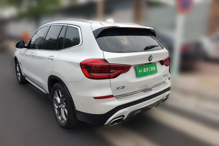 Used BMW X3 2019 xDrive28i Luxury Package Rear Left 45 Deg