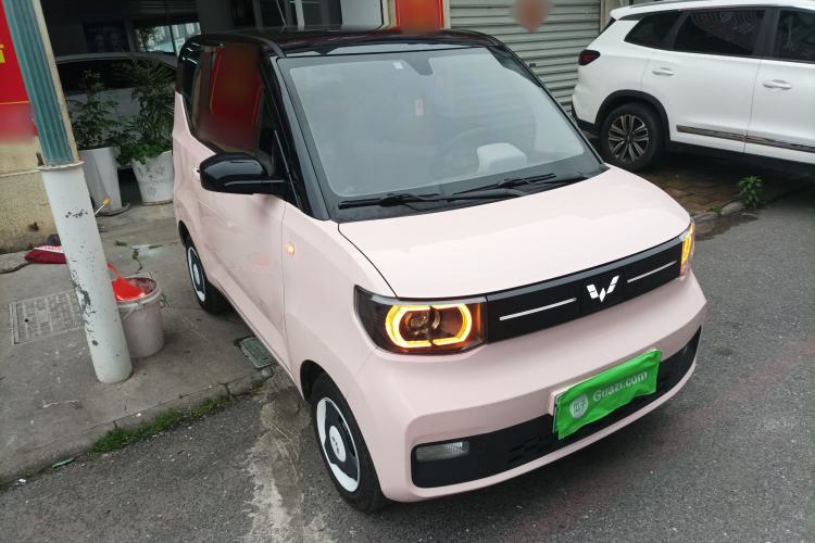 Used Wuling Hongguang MINIEV 2021 Macaron Premium Model – Lithium Iron Phosphate Front Right 45 Deg