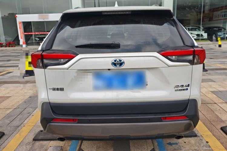 Used Toyota RAV4 2021 Revised Version Dual-Motor Hybrid 2.5L E-CVT Two-Wheel Drive Elite Edition Rear