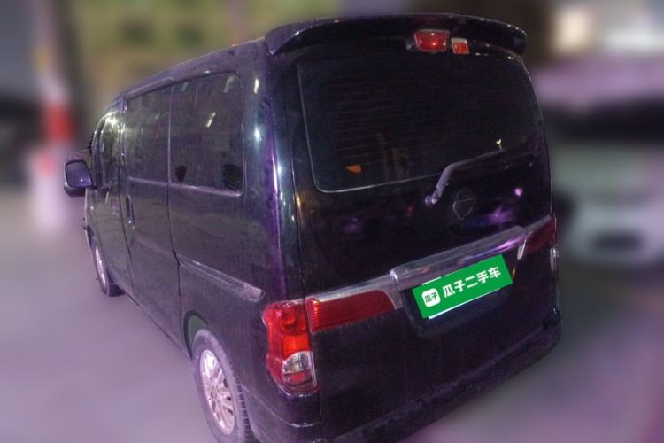 Used Nissan NV200 2013 1.6L Luxury Model China IV Standard Rear Left 45 Deg