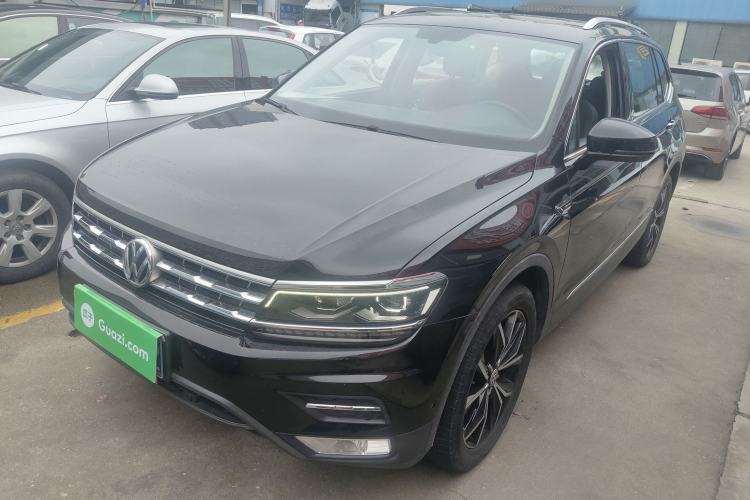 Used Volkswagen Tiguan L 2019 380TSI Automatic All-Wheel Drive Luxury Edition with 7 Seats China VI Standard