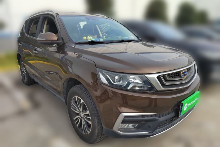 Used Geely Auto Vision X6 2018 1.8L Manual 4G Connect Luxury Edition Front Right 45 Deg