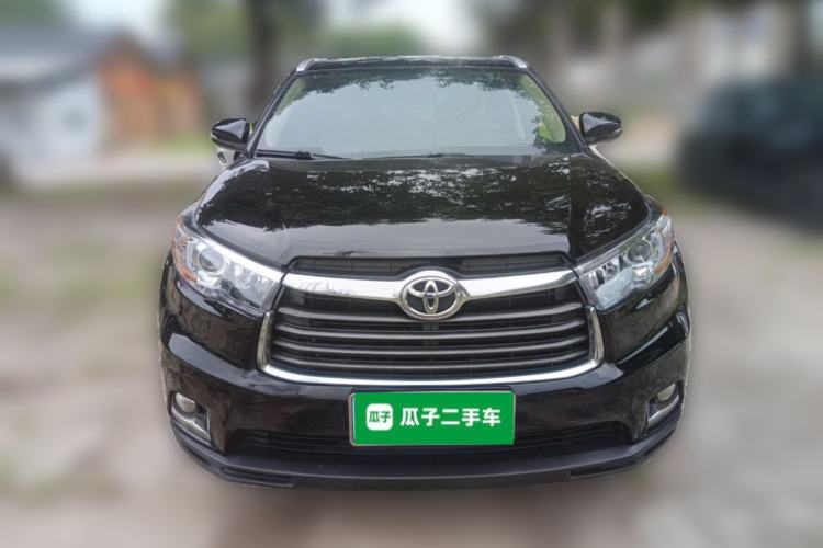 Used Toyota Highlander 2017 2.0T Four-Wheel Drive Luxury Edition 7 Seats Front