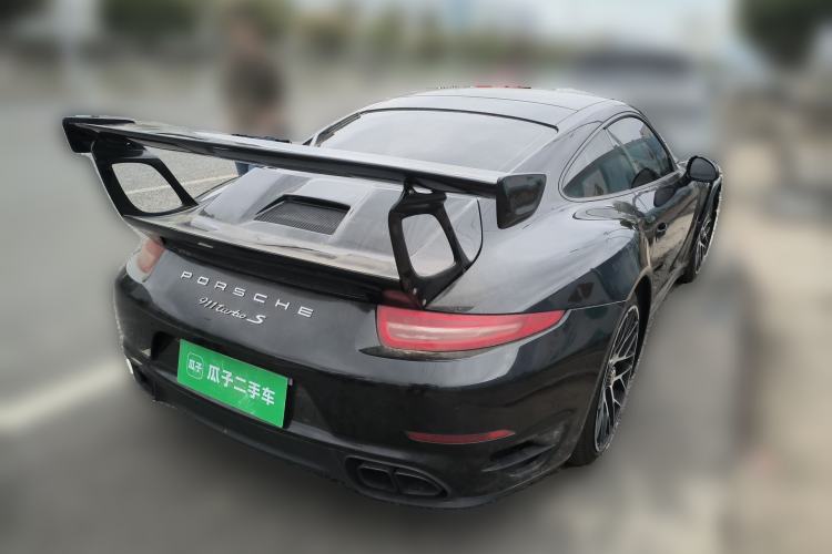 Used Porsche 911 2014 Turbo S 3.8T Rear Right 45 Deg