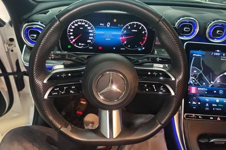 Used Mercedes-Benz C-Class 2024 Restyled C 260 L Sport Edition Steering Wheel