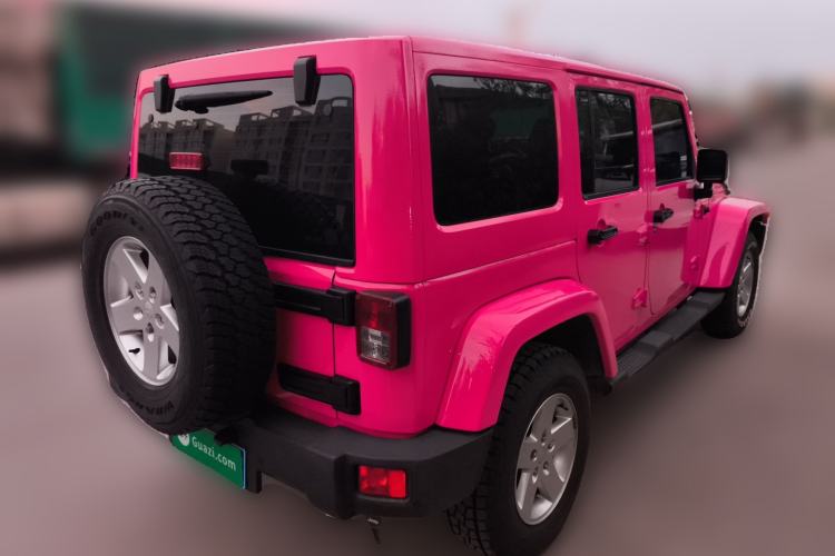 Used Jeep Wrangler 2011 3.8L Sahara Four-Door Edition Rear Right 45 Deg