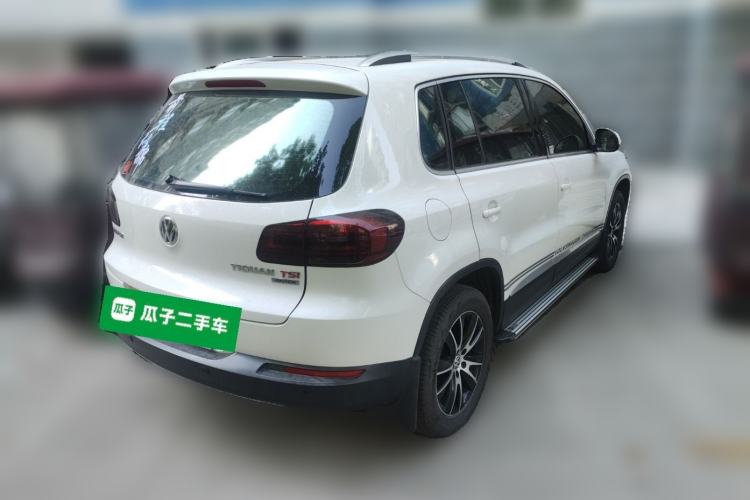 Used Volkswagen Tiguan 2015 1.8TSI Automatic Two-Wheel Drive Luxury Model Rear Right 45 Deg