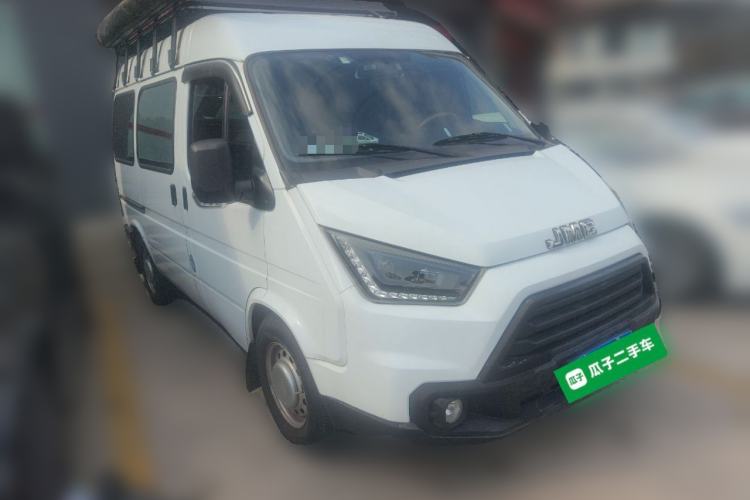 Used JMC Transit 2019 2.8T Commercial Version Short Wheelbase Mid-Roof 6-Seater China VI JX493