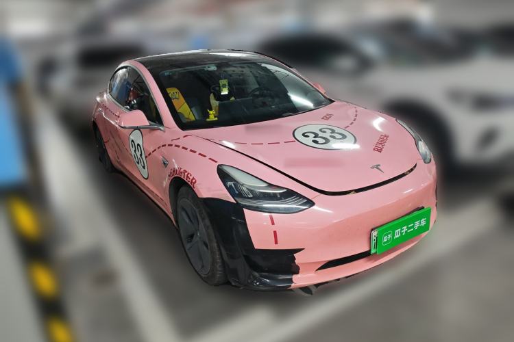 Used Tesla Model 3 2020 Revised Version Standard Range Rear-Wheel Drive – Upgraded Edition Front Right 45 Deg