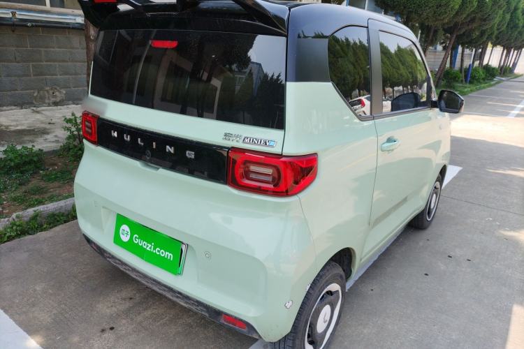 Used Wuling Hongguang MINIEV 2021 Macaron Fashion Edition Lithium-Ion Battery Rear Right 45 Deg