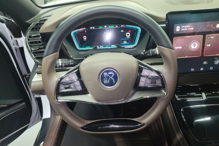 Used BYD Han 2020 EV Long-Range Luxury Model Steering Wheel
