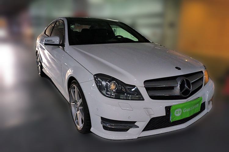 Used Mercedes-Benz C-Class 2013 C 180 Coupe Front Right 45 Deg