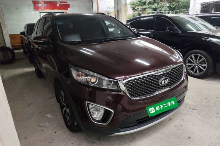Used Kia Sorento 2015 Sorento L 2.4L Gasoline 4WD Elite Edition 7 Seats China V Emission Standard
