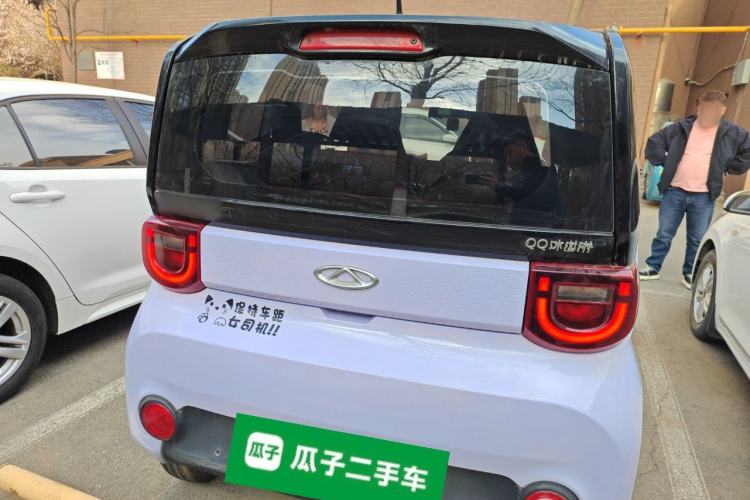 Used Chery QQ Ice Cream 2022 120km Conical Shape Lithium Iron Phosphate Rear