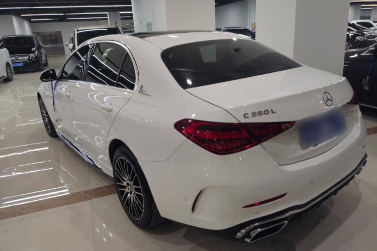 Used Mercedes-Benz C-Class 2022 Restyled C 260 L Sport Edition Rear Left 45 Deg