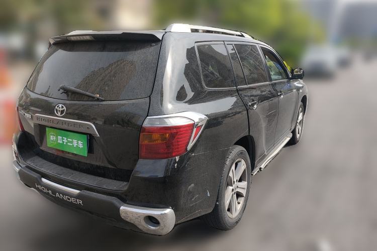 Used Toyota Highlander 2009 2.7L Two-Wheel Drive 7-Seater Luxury Navigation Edition Rear Right 45 Deg