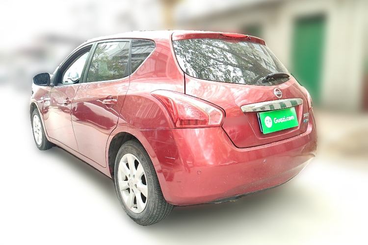 Used Nissan Tiida 2011 1.6L Manual Smart Version Rear Left 45 Deg