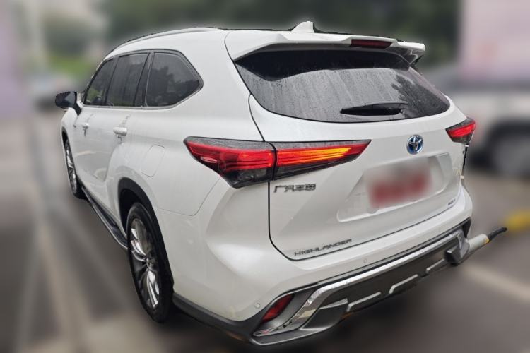Used Toyota Highlander 2022 Dual-Engine 2.5L Four-Wheel Drive Prestige Version 7 Seats Rear Left 45 Deg