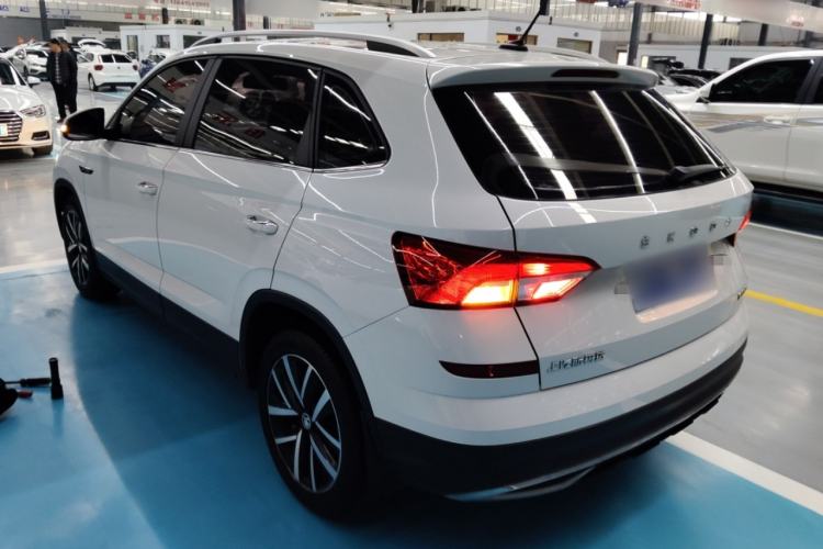 Used Skoda Kamiq 2018 1.5L Automatic Comfort Edition China VI Standard Rear Left 45 Deg