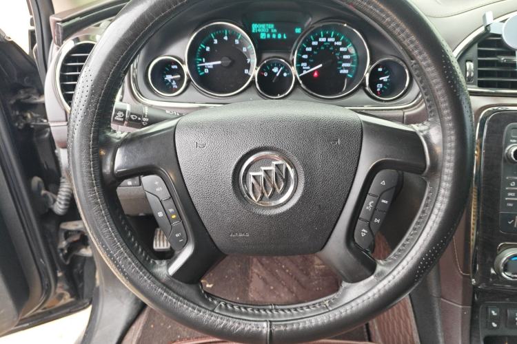 Used Buick Enclave 2014 3.6L Two-Wheel Drive Elite Comfort Version Steering Wheel