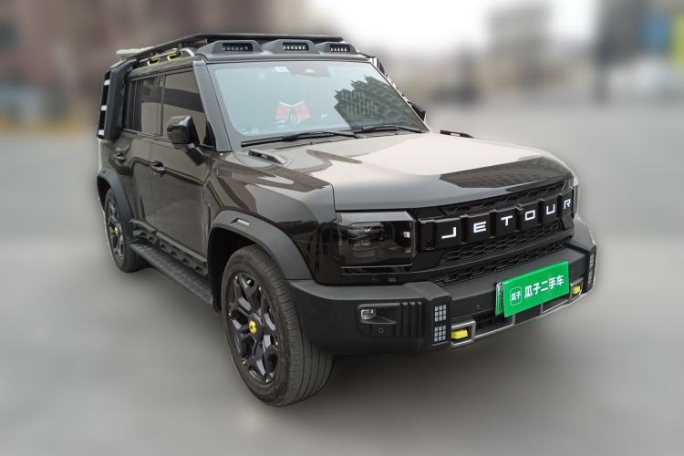 Used JETOUR Shanhai Traveler C-DM 2024 C-DM 208KM Mountain & Wilderness Edition Front Right 45 Deg