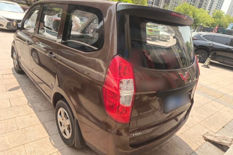 Used Wuling Hongguang 2015 1.5L S Basic Version China V Standard Rear Left 45 Deg