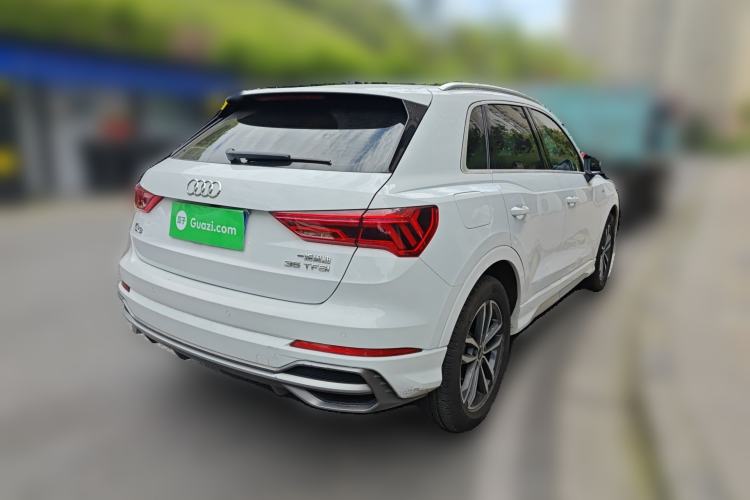 Used Audi Q3 2022 35 TFSI Progressive Dynamic Edition Rear Right 45 Deg