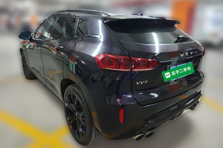 Used Wey VV7 2017 2.0T Flagship Model Rear Left 45 Deg