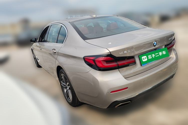 Used BMW 5 Series 2022 Updated 530Li Leading Edition Luxury Package Rear Left 45 Deg