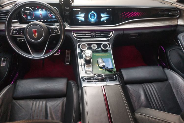 Used Hongqi H9 2020 2.0T Smart Connect Flagship Edition Center Console