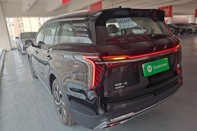 Used Hongqi HS7 PHEV 2024 2.0T PHEV Four-Wheel Drive Flagship Edition 7 Seats
