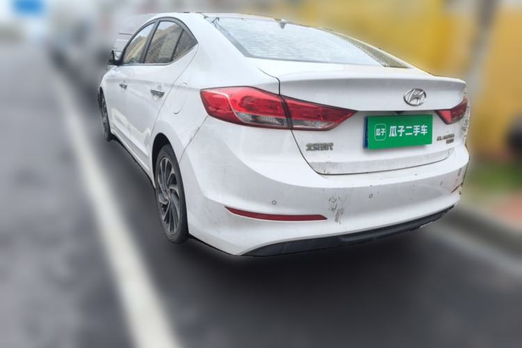 Used Hyundai Elantra (6th Generation / Lingdong) 2019 1.4T Dual-Clutch Xuan Dong · Dynamic Model Rear Left 45 Deg