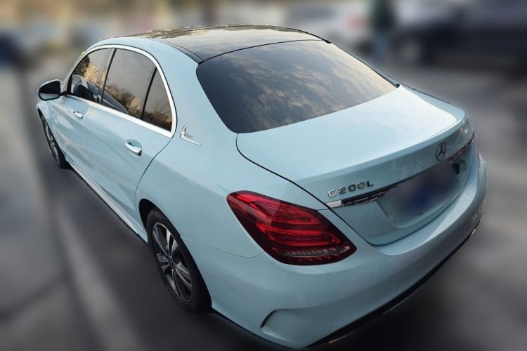 Used Mercedes-Benz C-Class 2017 Facelift C 200 L Sport Edition Rear Left 45 Deg