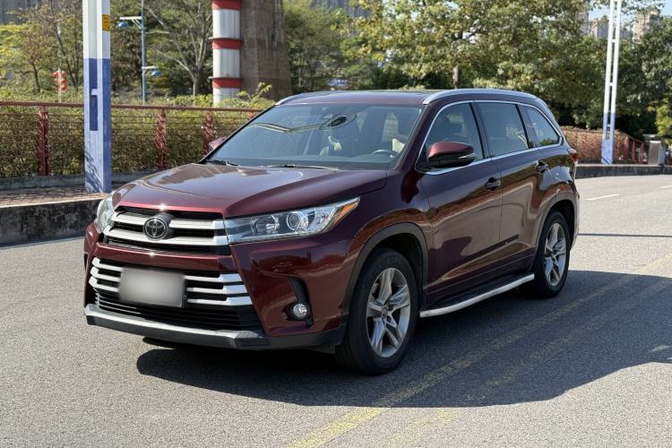 Used Toyota Highlander 2018 2.0T Four-Wheel Drive Luxury Edition 7 Seats China V Emission Standard