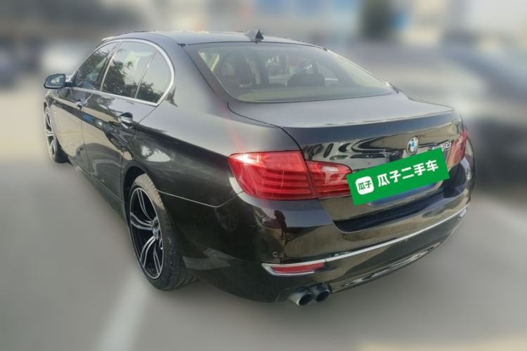 Used BMW 5 Series 2014 525Li Luxury Design Package Rear Left 45 Deg