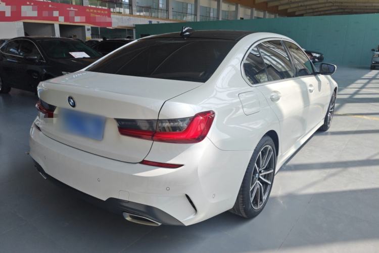 Used BMW 3 Series 2021 325Li M Sport Package Rear Right 45 Deg
