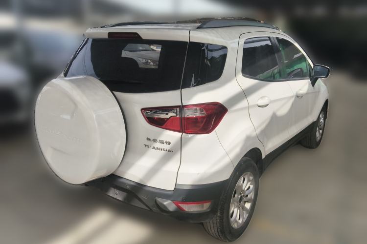 Used Ford EcoSport 2013 1.5L Automatic Prestige Model Rear Right 45 Deg