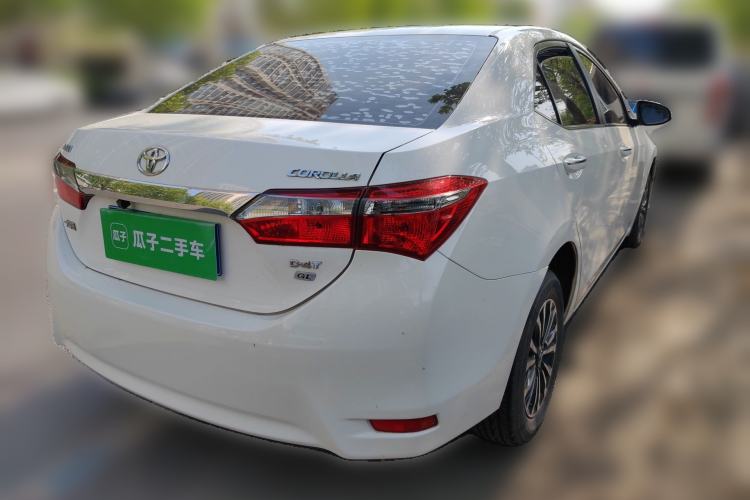 Used Toyota Corolla 2017 Revised Version 1.2T S-CVT GL Rear Right 45 Deg