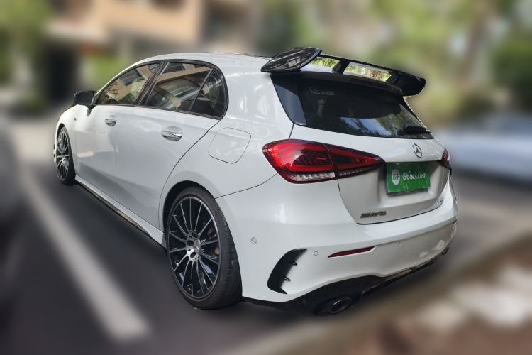 Used Mercedes-Benz A AMG 2020 AMG A 35 4MATIC Rear Left 45 Deg