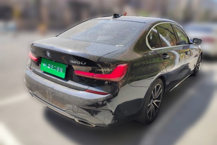 Used BMW 3 Series 2020 320Li M Sport Package Rear Right 45 Deg