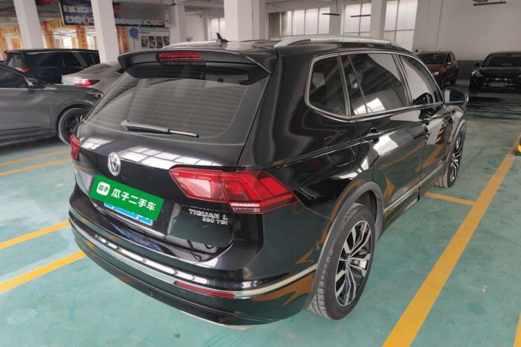 Used Volkswagen Tiguan L 2020 330TSI Automatic Two-Wheel Drive R-Line Flagship Version China VI Standard Rear Right 45 Deg
